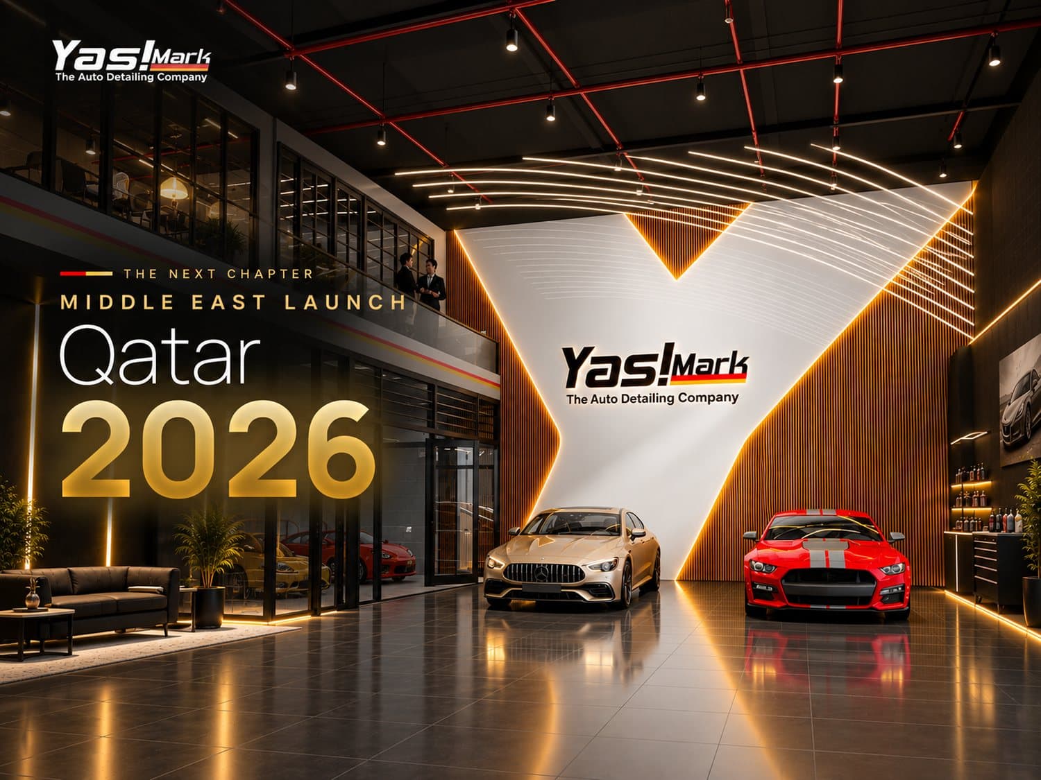 Yas!Mark car detailing studio launch in Qatar, 2026